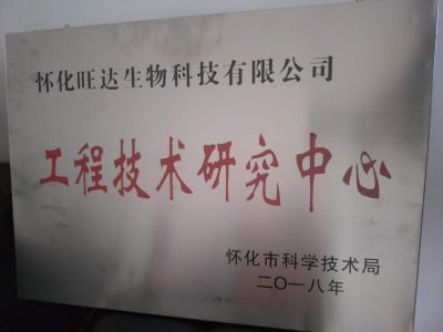 广发电子体育_广发（中国）荣获“怀化市工程技术研究中心”称号